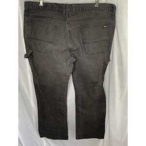 Mens 40x32 Black Carpenter‎ Work Jeans Dickies Y2K Baggy Vintage Cotton